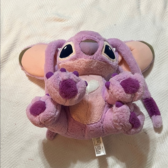 Disney Parks Angel Plush 13" Pink Stuffed Toy Lilo & Stitch Authentic Original - Picture 1 of 10